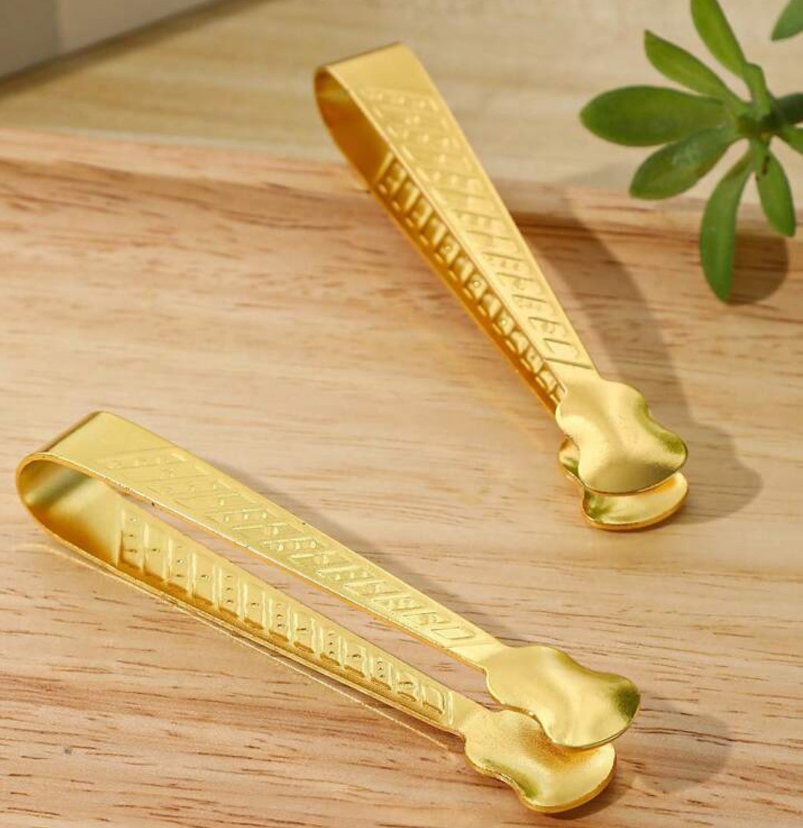 Mini Incense Clips, Gold